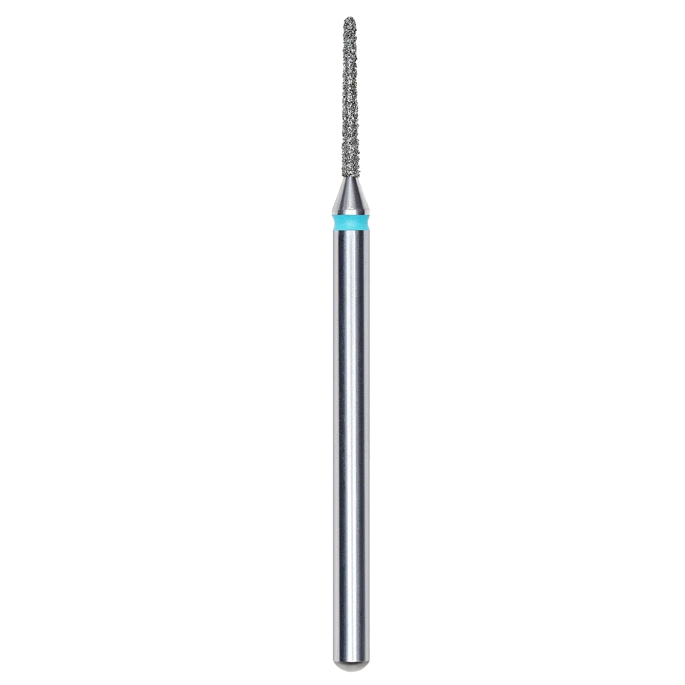 DIAMOND NAIL DRILL BIT, "NEEDLE", BLUE, HEAD DIAMETER 1/10MM (FA80B010/10) - STALEKS™-0