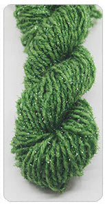 Acrylic Yarn with Metallic Thread for Knitting and Crochet
