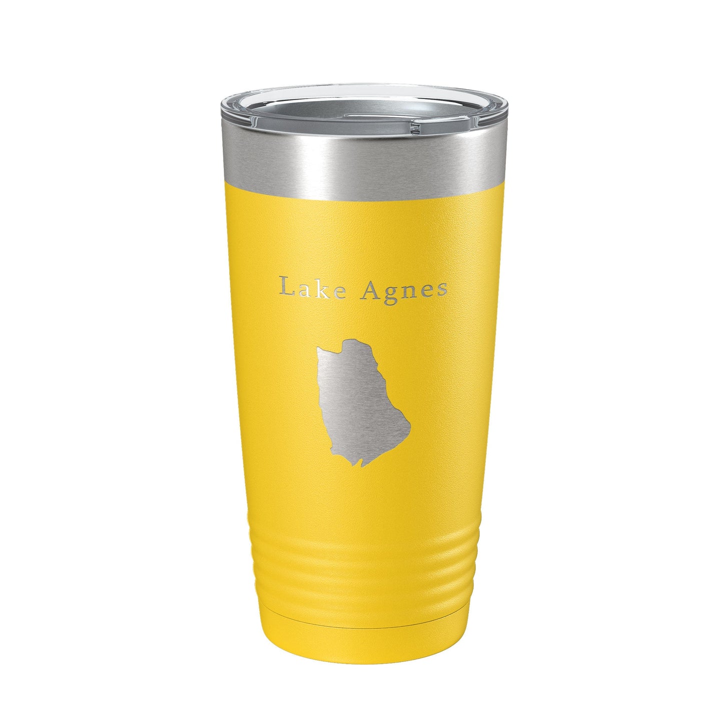 Lake Agnes Map Tumbler Travel Mug Insulated Laser Engraved Coffee Cup Colorado 20 oz-19