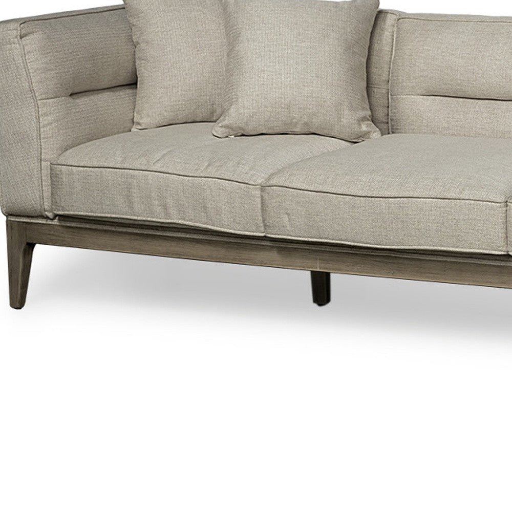 121" Brown Fabric Sofa-2