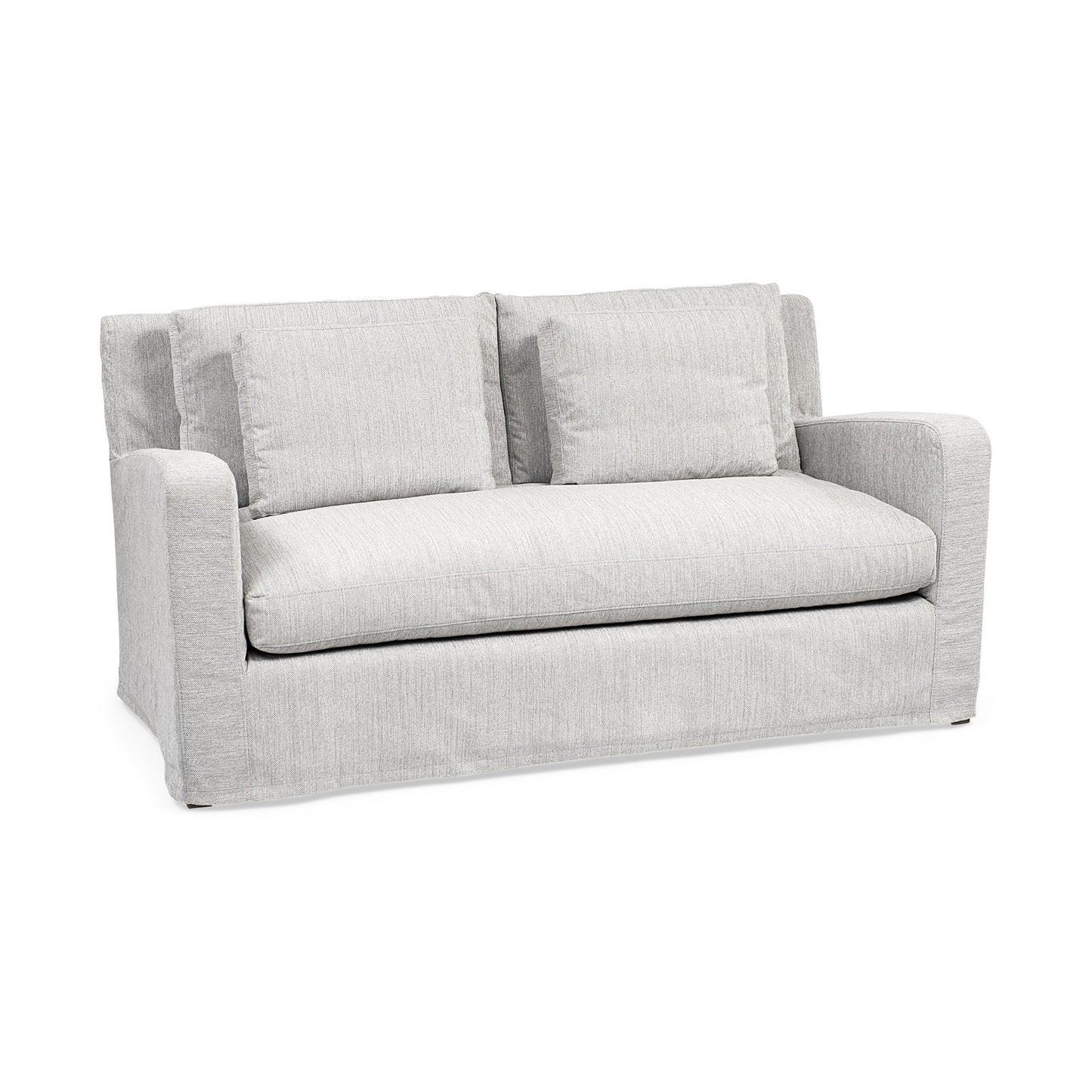 69" Gray Fabric Sofa-3