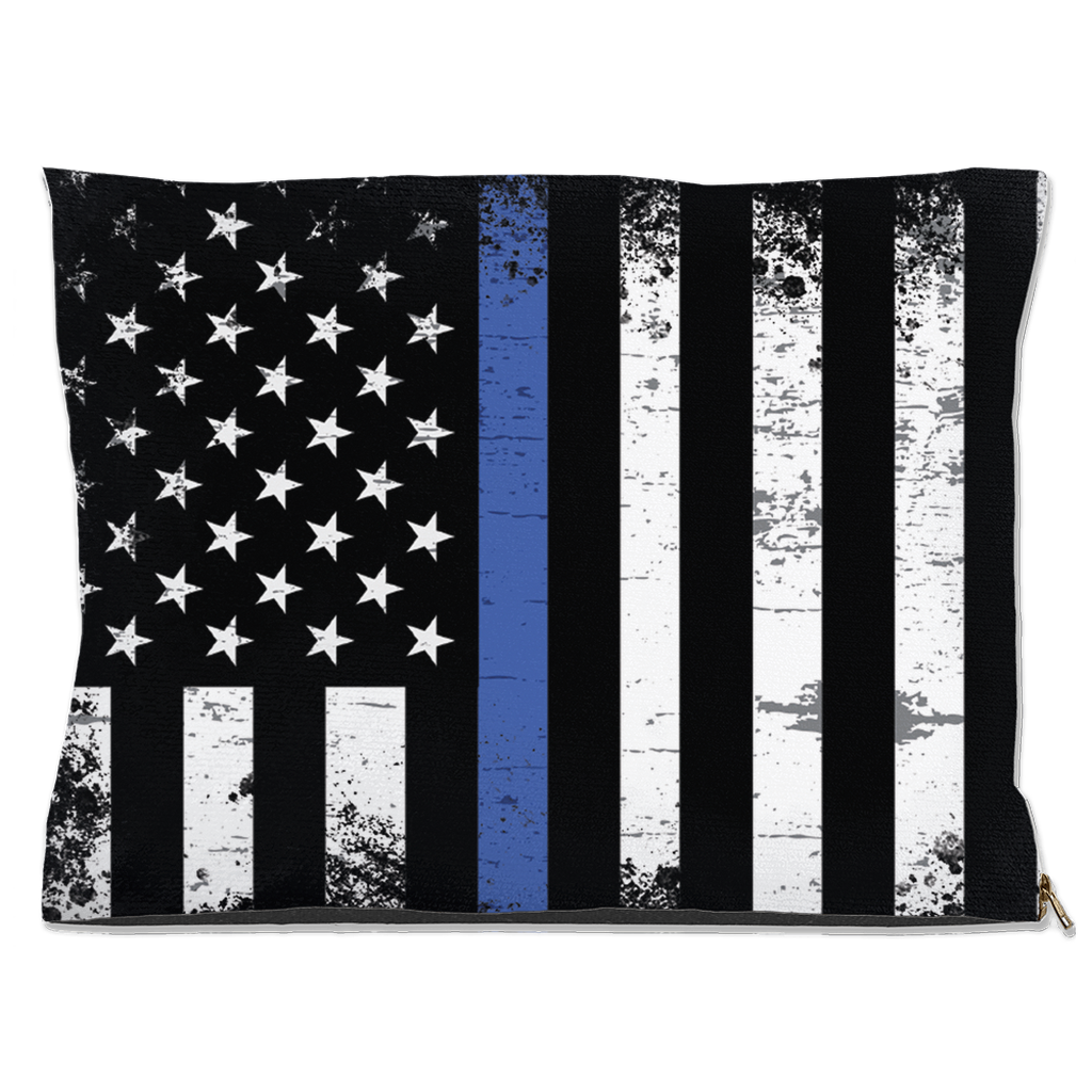 Thin Blue Line Dog Bed-2