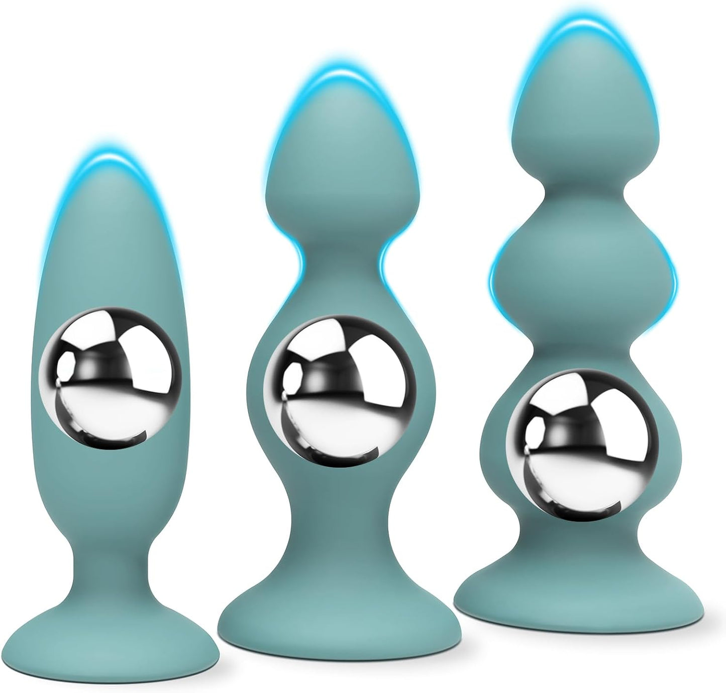 PhantomCharm Weighted Butt Plug Set-1