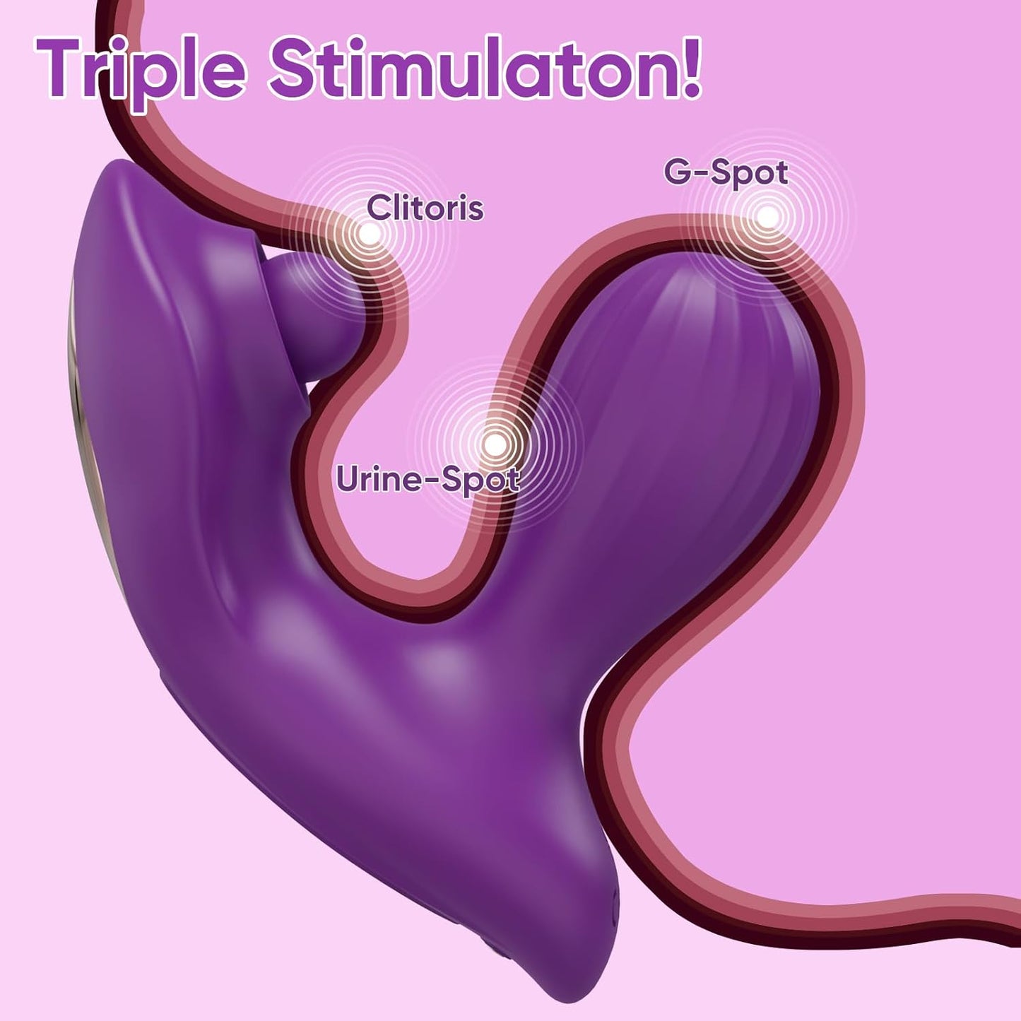 OpalGlow Wearable App Control Clitoral G-Spot Vibrator-1
