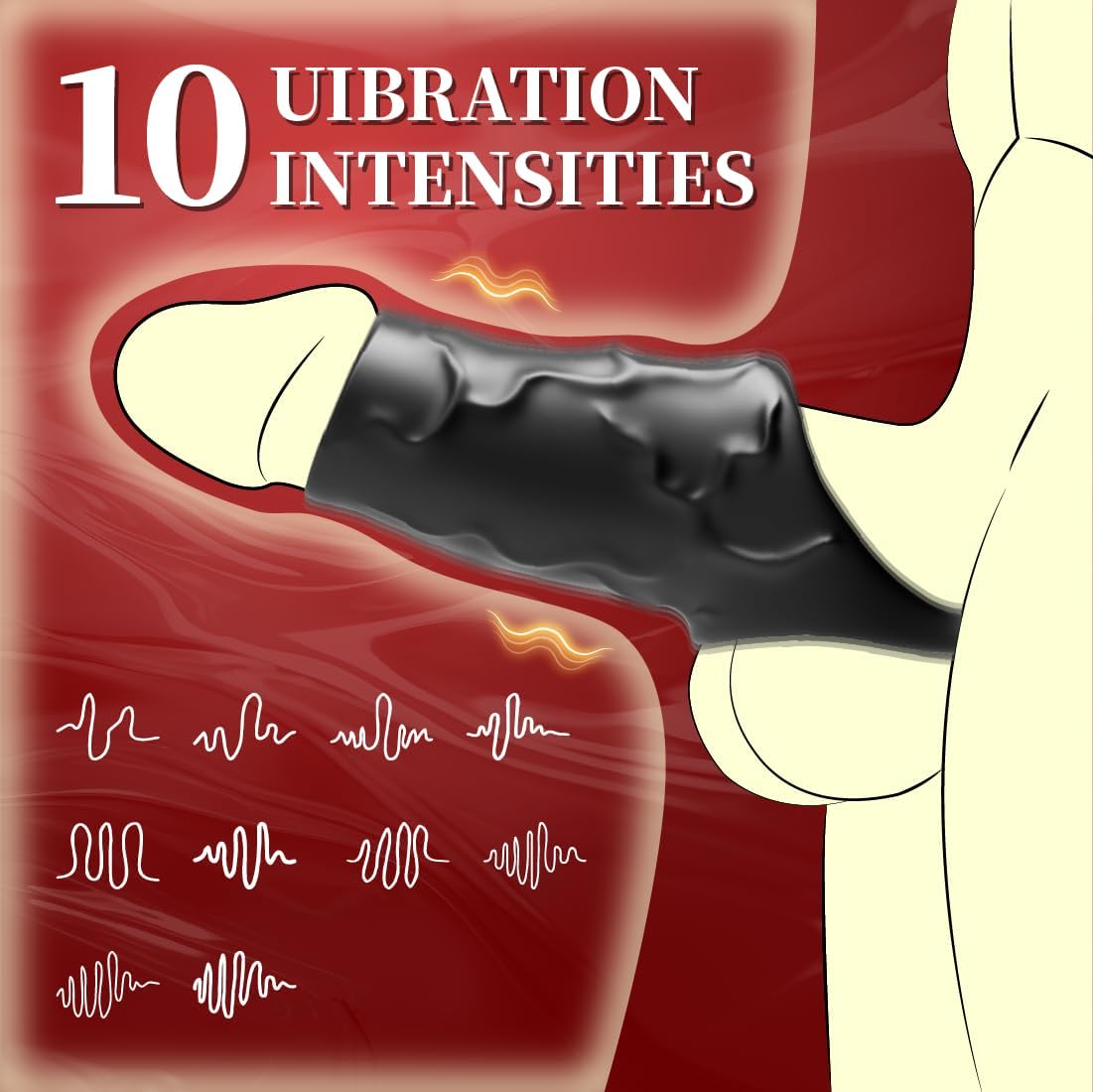 ShadowVibe Vibrating Penis Sleeve-1