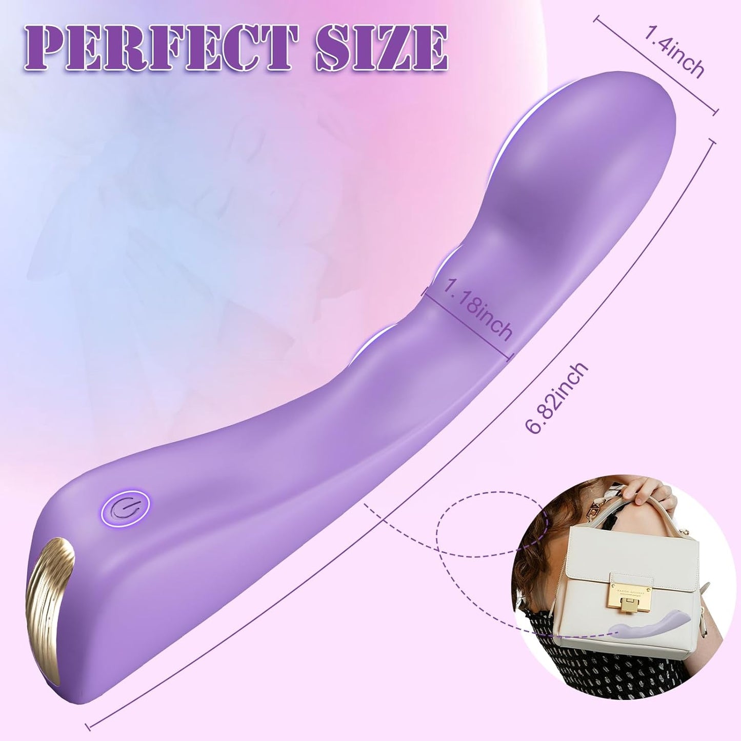 FlareGlow G-Spot Wand Vibrator-4
