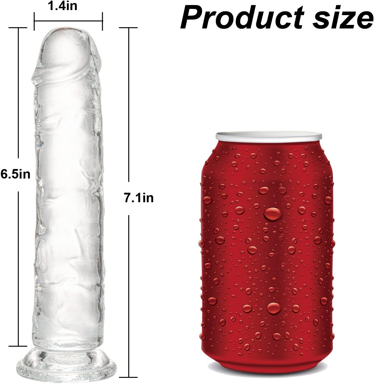 FrostCurve Realistic 7.1 Inch Dildo-1