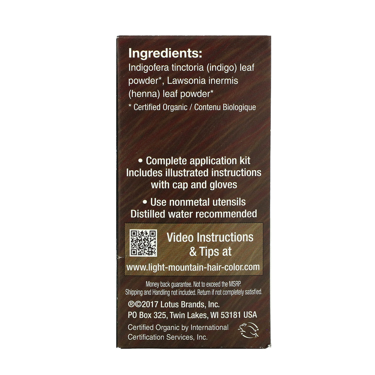 Light Mountain Henna Chestnut (1x4 Oz)-1