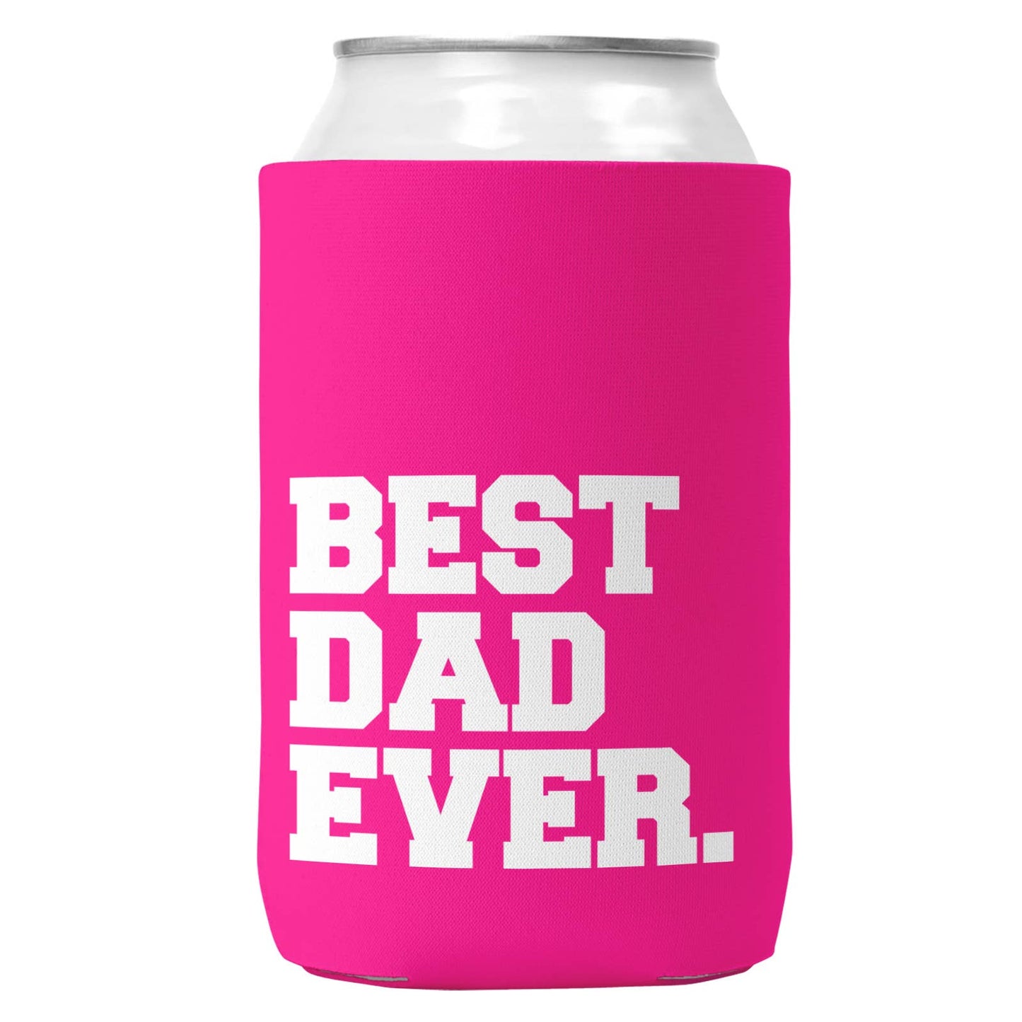 Best Dad Ever. Can Coozie/Cooler for 12oz Cans-6