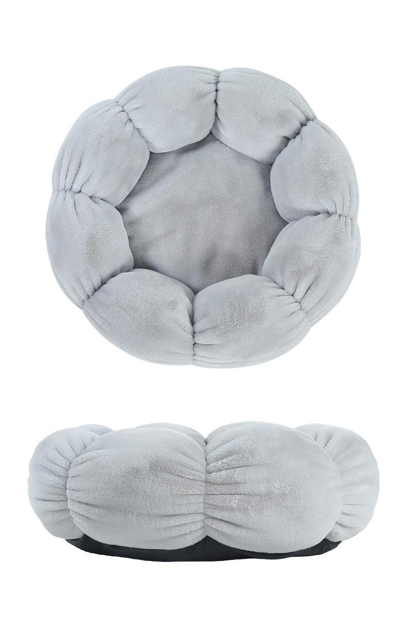Floral Haven Pet Bed - Luxurious Flower-Shaped Blanket For Dogs And Cats-4