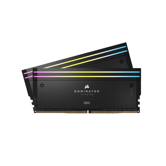 32GB 4800MHz DDR5 RAM Corsair Dominator Titanium RGB CL32 (2x16GB) (CMP32GX5M2B6400C32) (CMP32GX5M2B6400C32)-0