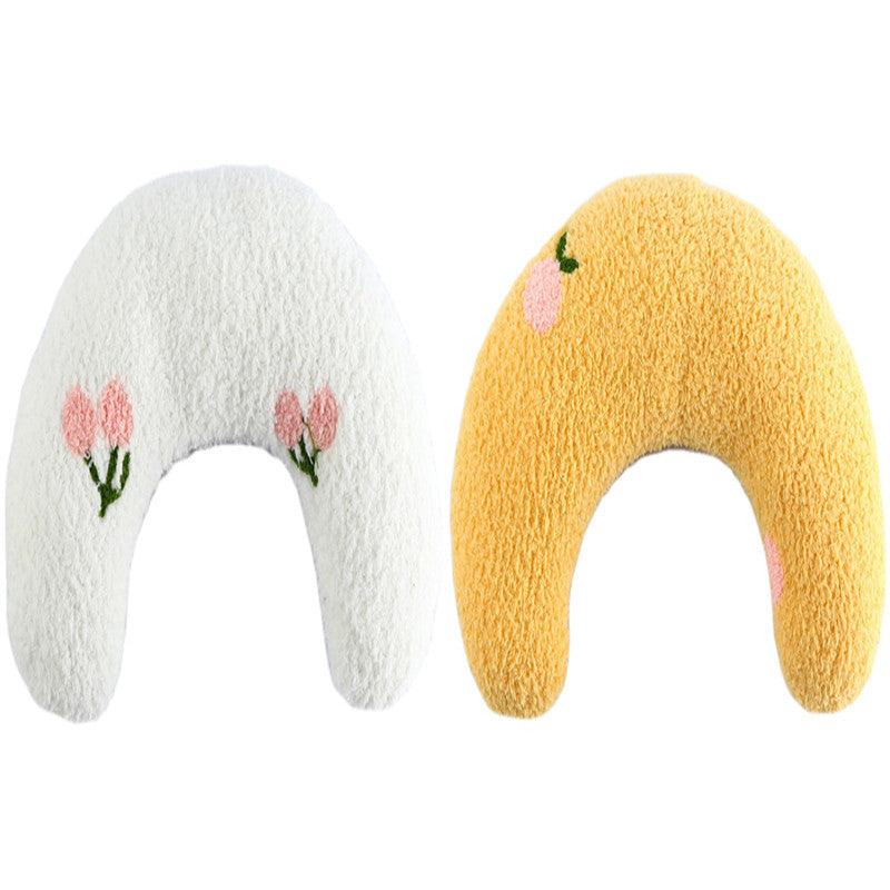 Little Pillow For Cats Fashion Neck Protector Deep Sleep Puppy U-Shaped Pillow Pets Pillow Kitten Headrest Dog Sleeping Pillow Pet Products-9