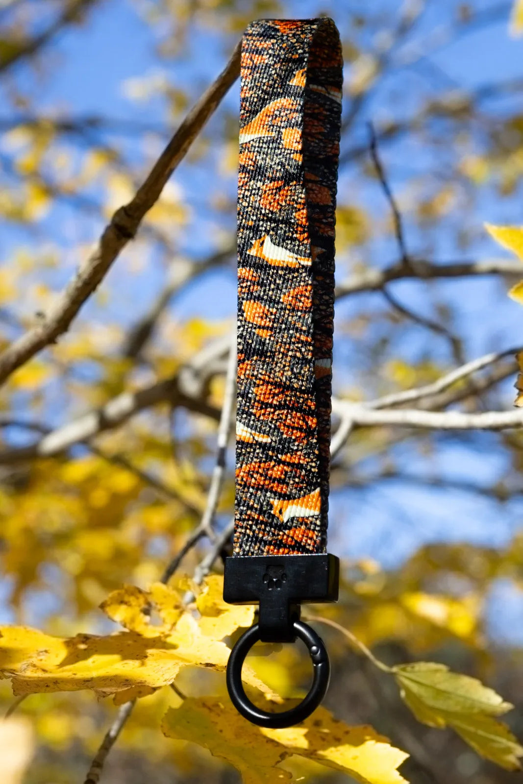 Foxes in Fall Dog Bandana & Matching Keychain-3