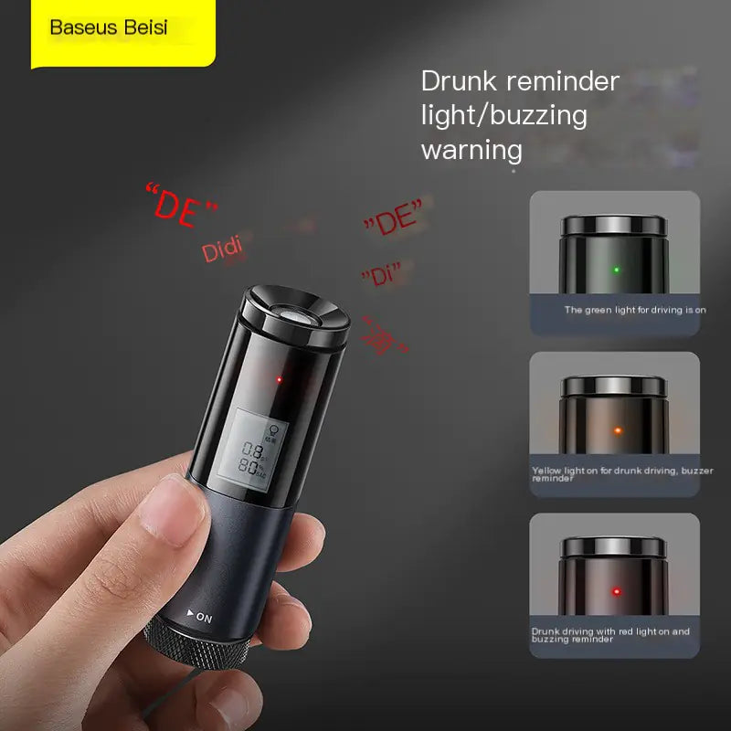 Portable Charging Breathalyzer for Accurate Testing