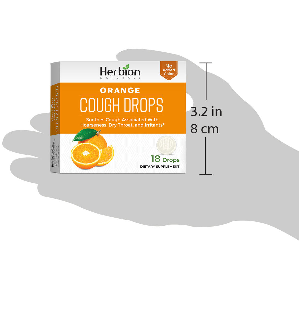 H.N COUGH DROPS ORANGE ( 1 X 18 CT )-6