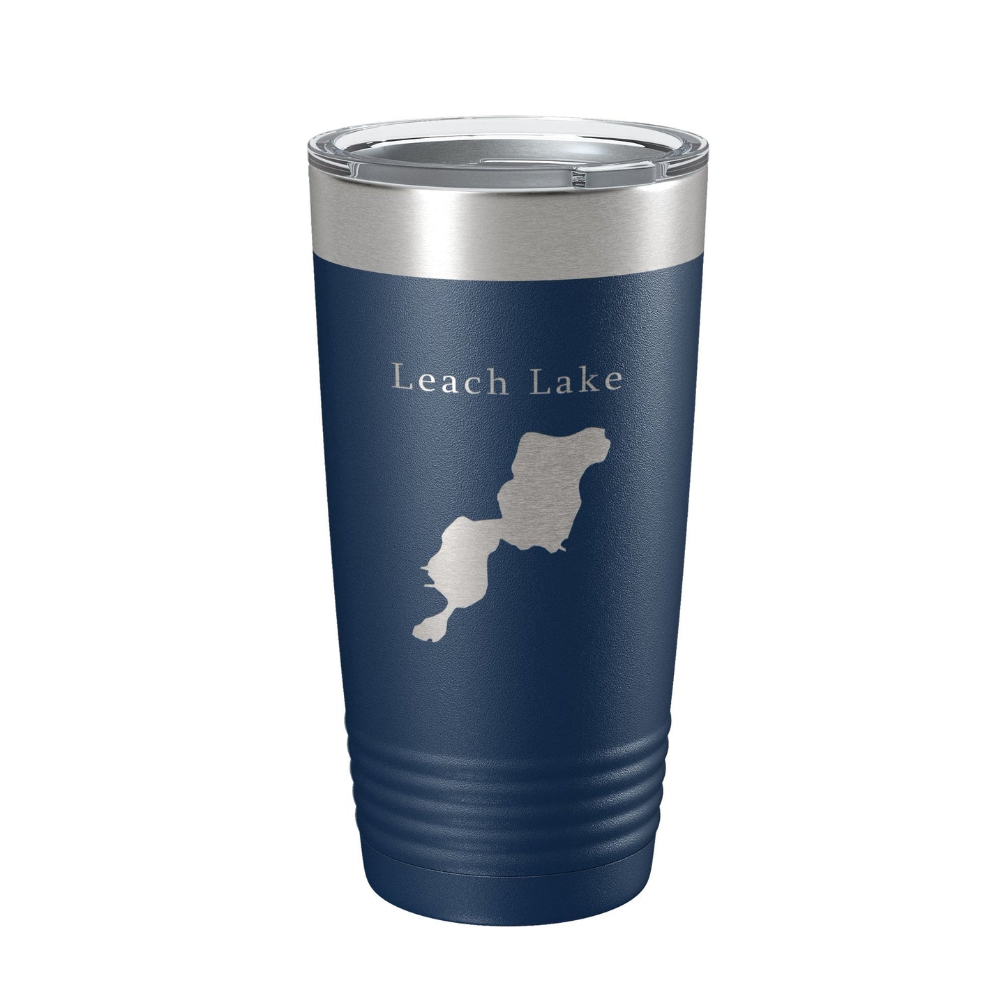 Leach Lake Map Tumbler Travel Mug Insulated Laser Engraved Coffee Cup Michigan 20 oz-8