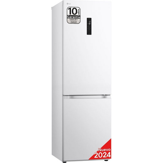 LG GBV3100ESW chladnička s mrazničkou Voľne stojaci 344 L E Biela (GBV3100ESW)-0