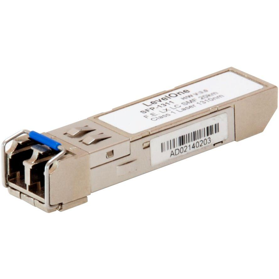 LevelOne SFP-1311 moduł przekaźników sieciowych Swiatłowód 155 Mbit/s 1310 nm (SFP-1311)-0