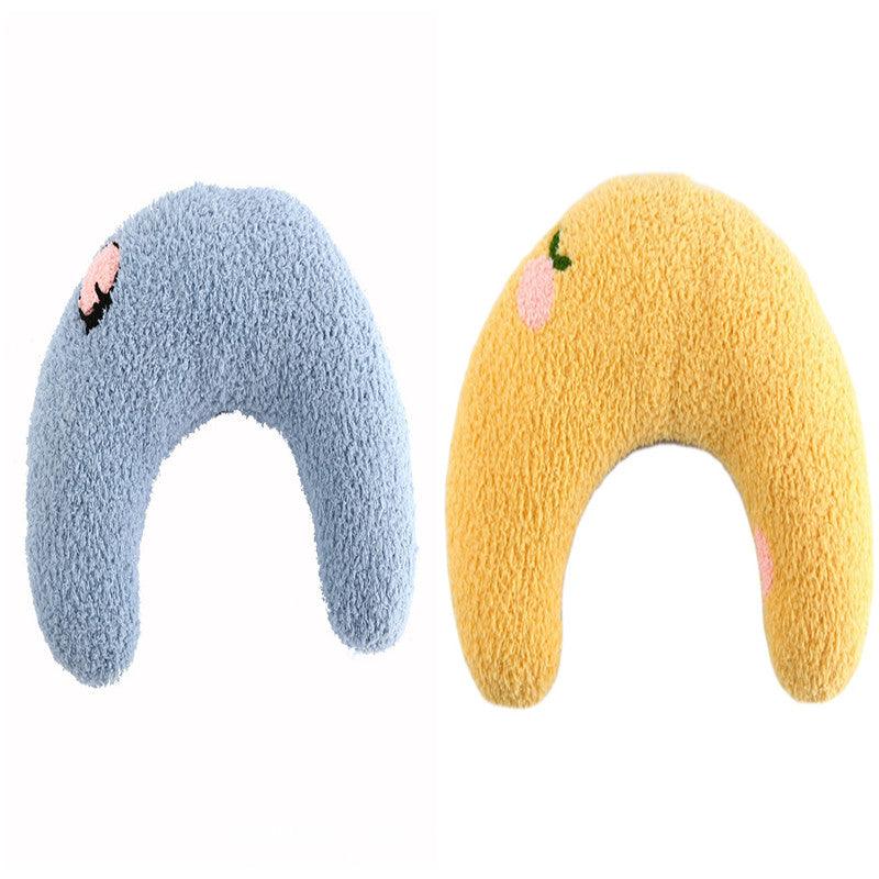 Little Pillow For Cats Fashion Neck Protector Deep Sleep Puppy U-Shaped Pillow Pets Pillow Kitten Headrest Dog Sleeping Pillow Pet Products-8