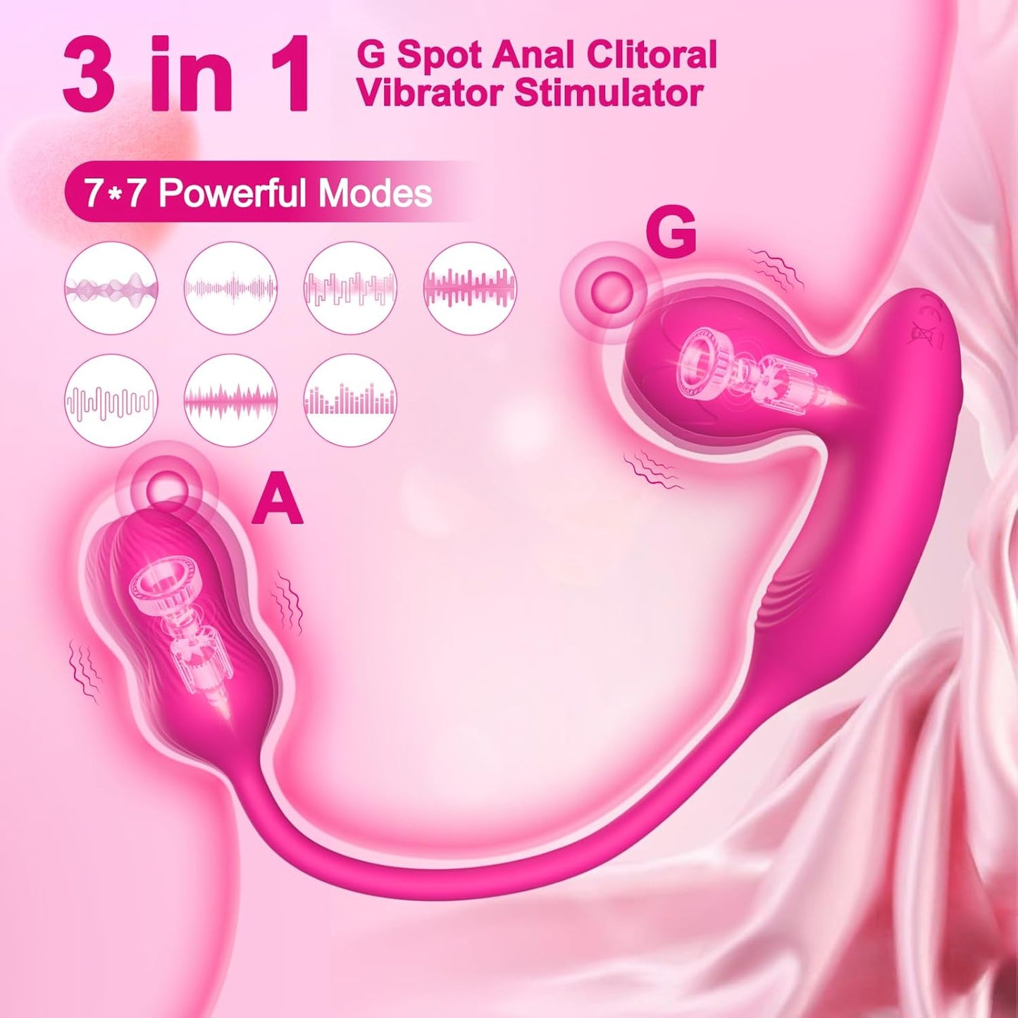 PulseCharm Couples G-Spot Anal Panty Vibrator-1