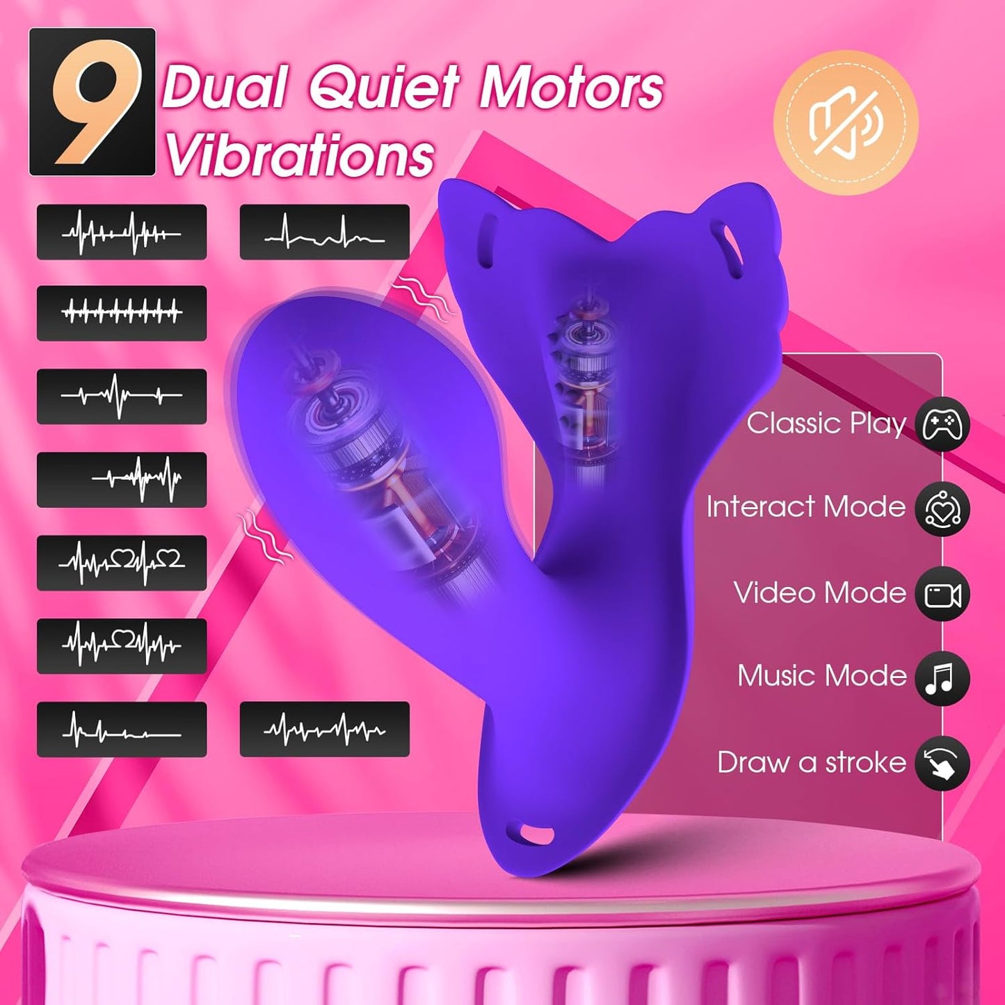 QuakeNest Dual Stimulation Panty Vibrator-3