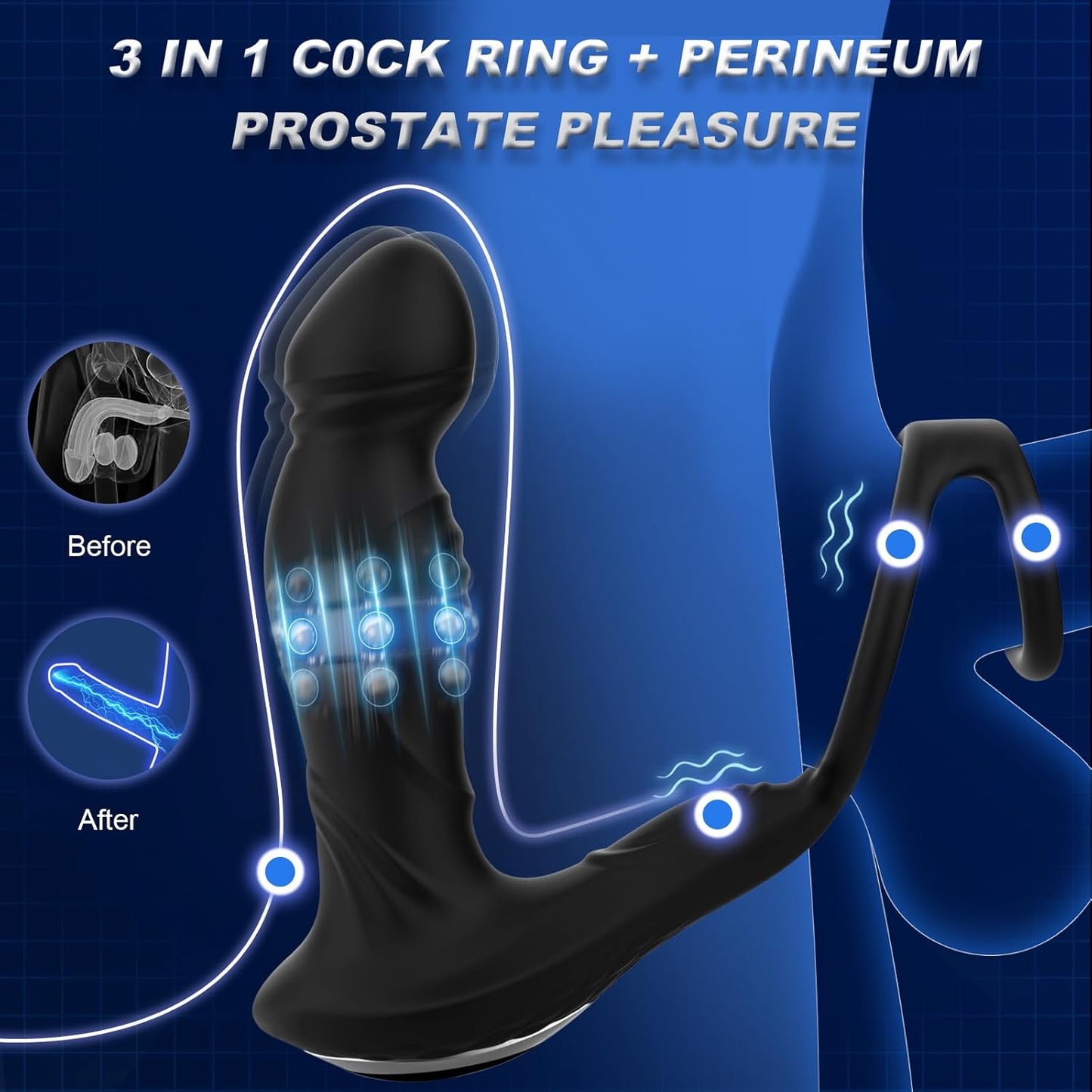 RogueThrust Wiggling Prostate Massager-3