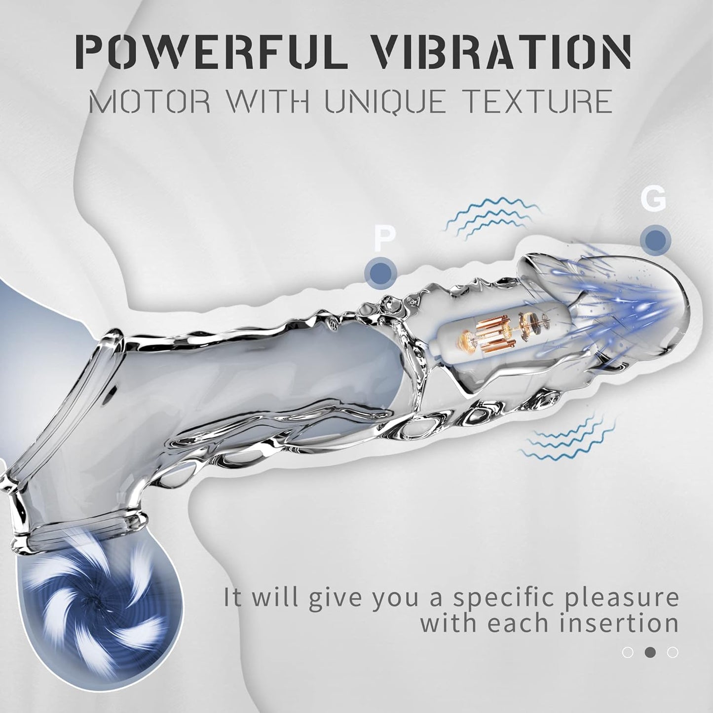 ApexPredator Huge Vibrating Penis Sleeve-4