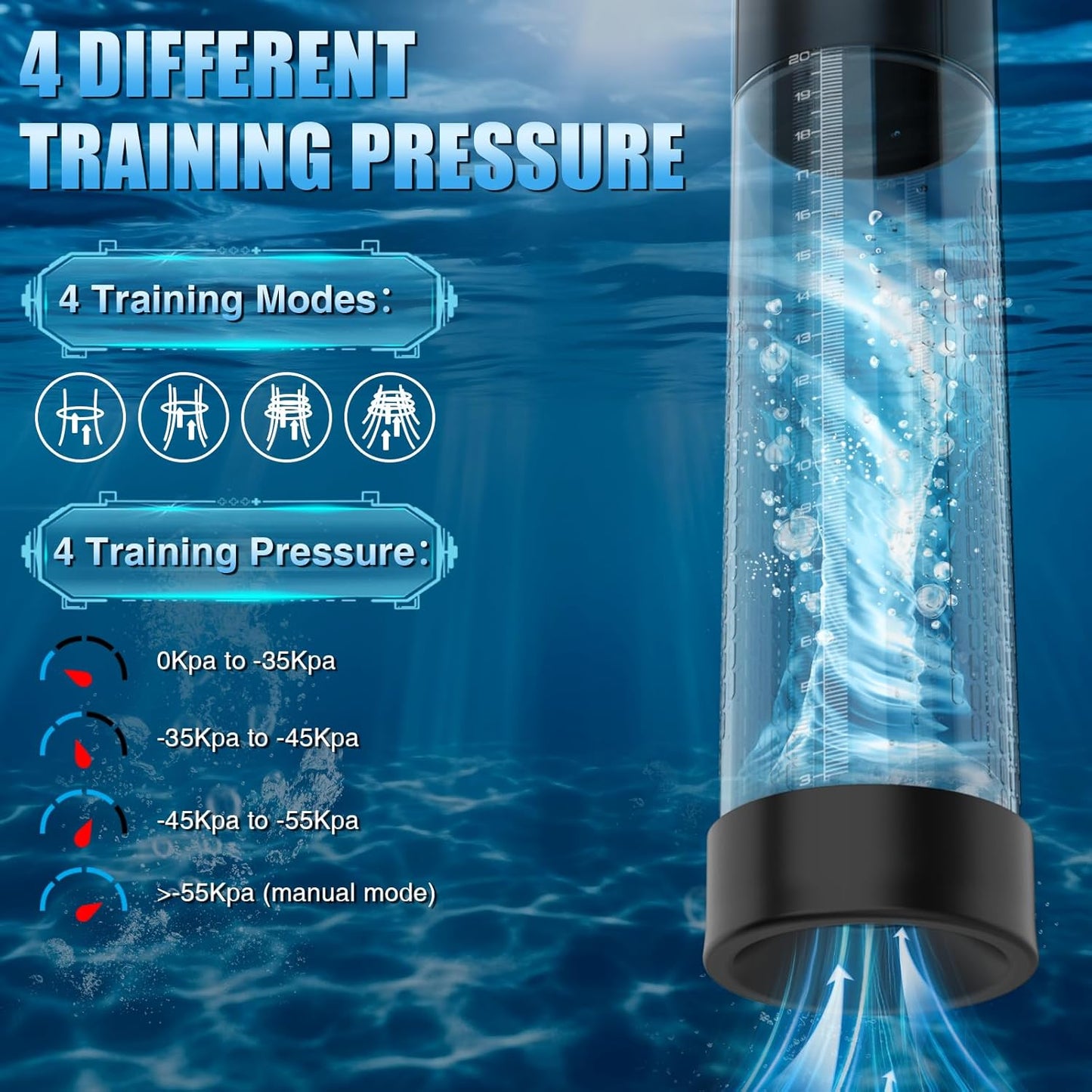 MaxExtender 2-in-1 Penis Pump & Male Masturbator – 4 Training Modes, Auto-Suction-2