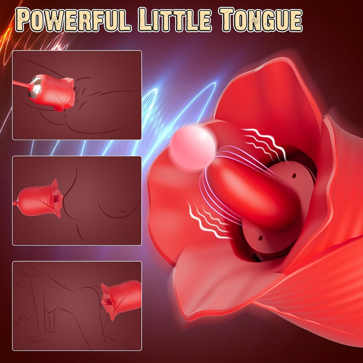 BloomLocks Multi Stimulation Clitoris Sucking Vibrator-3