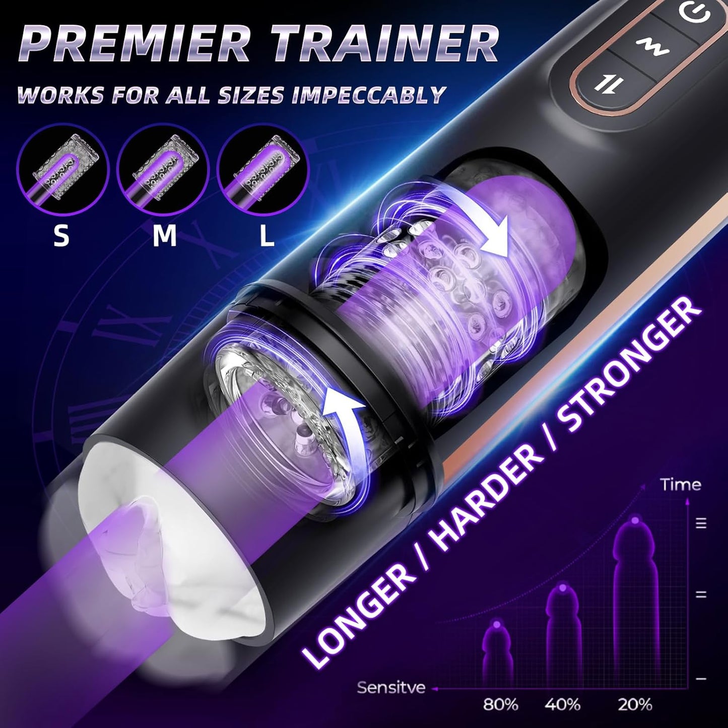 ErosEclipse Automatic Thrusting & Rotating Male Masturbator-3