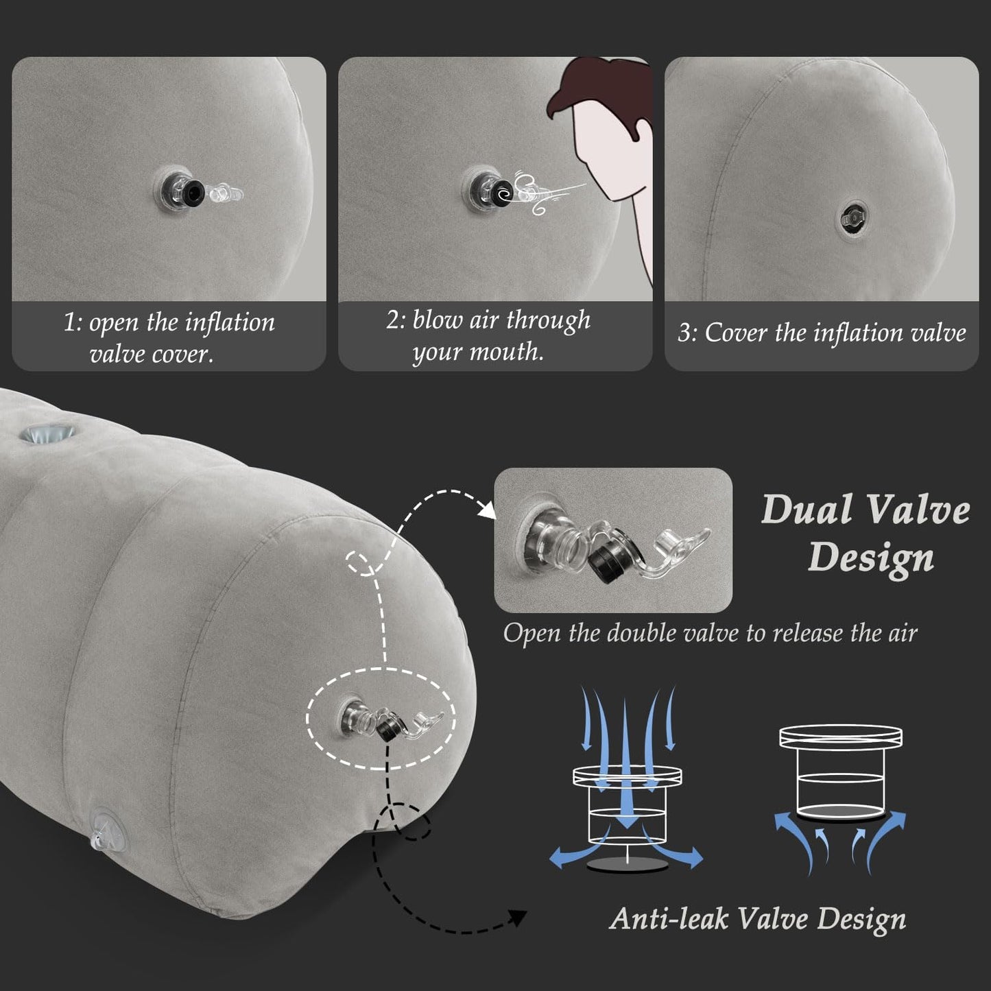 SatinPulse Sex Pillow Cuffs Set-4