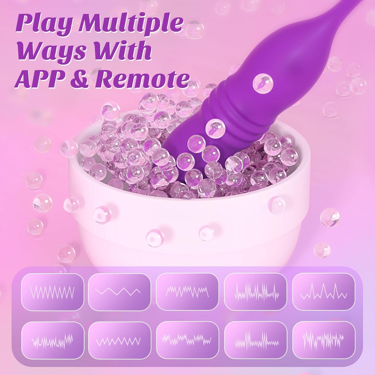 AetherNest Thrusting Remote Control Egg Vibrator-4