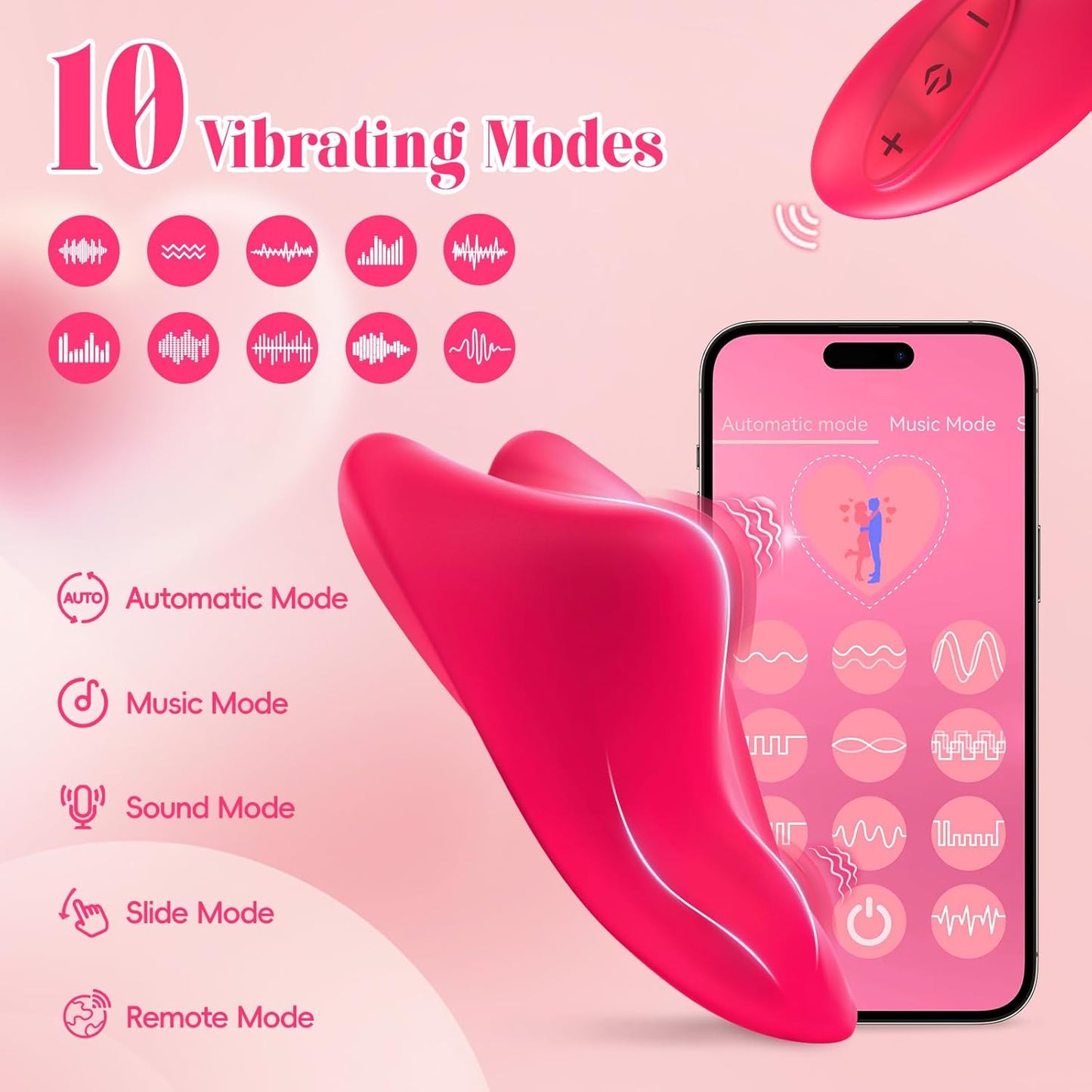 Dreovelle Remote Control Panty Vibrator-4
