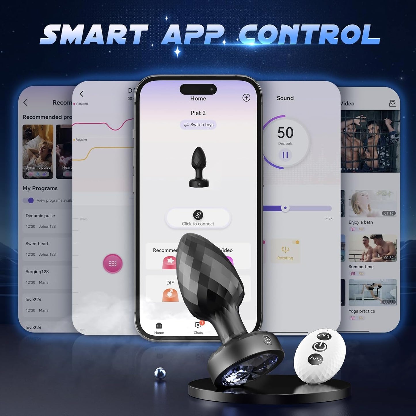 StormTease 360° Powerful Swiveling Anal Vibrator-4