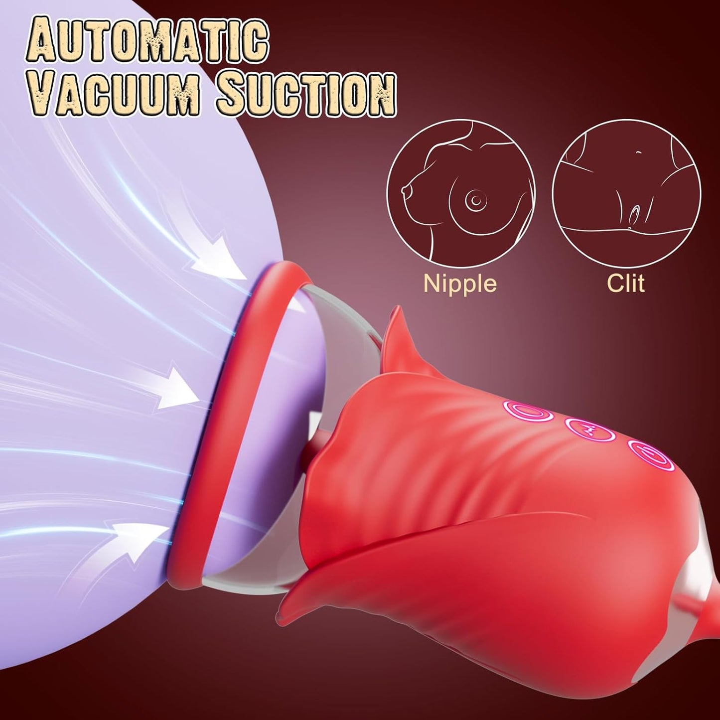 BloomLocks Multi Stimulation Clitoris Sucking Vibrator-2