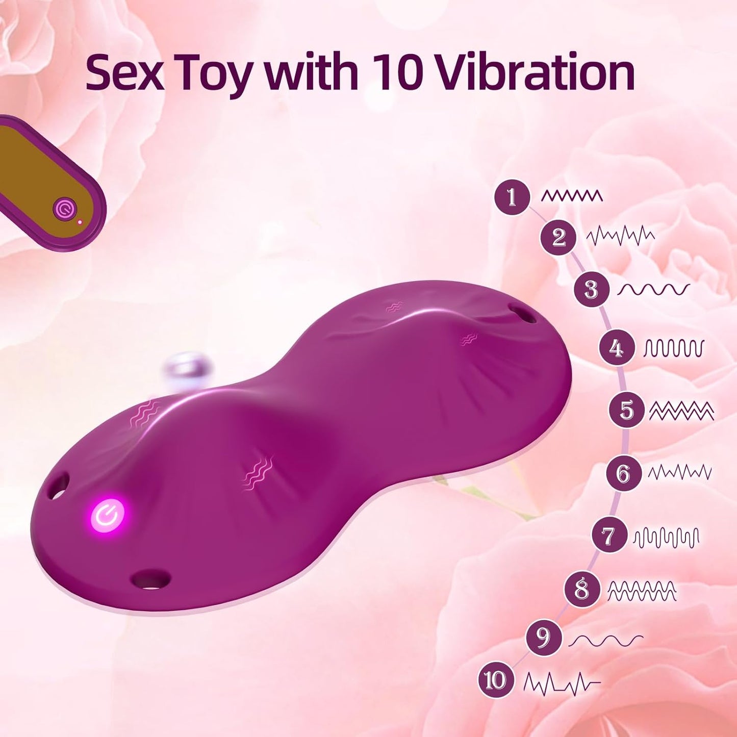 OpalPulse Wearable Panty Vibrator-3