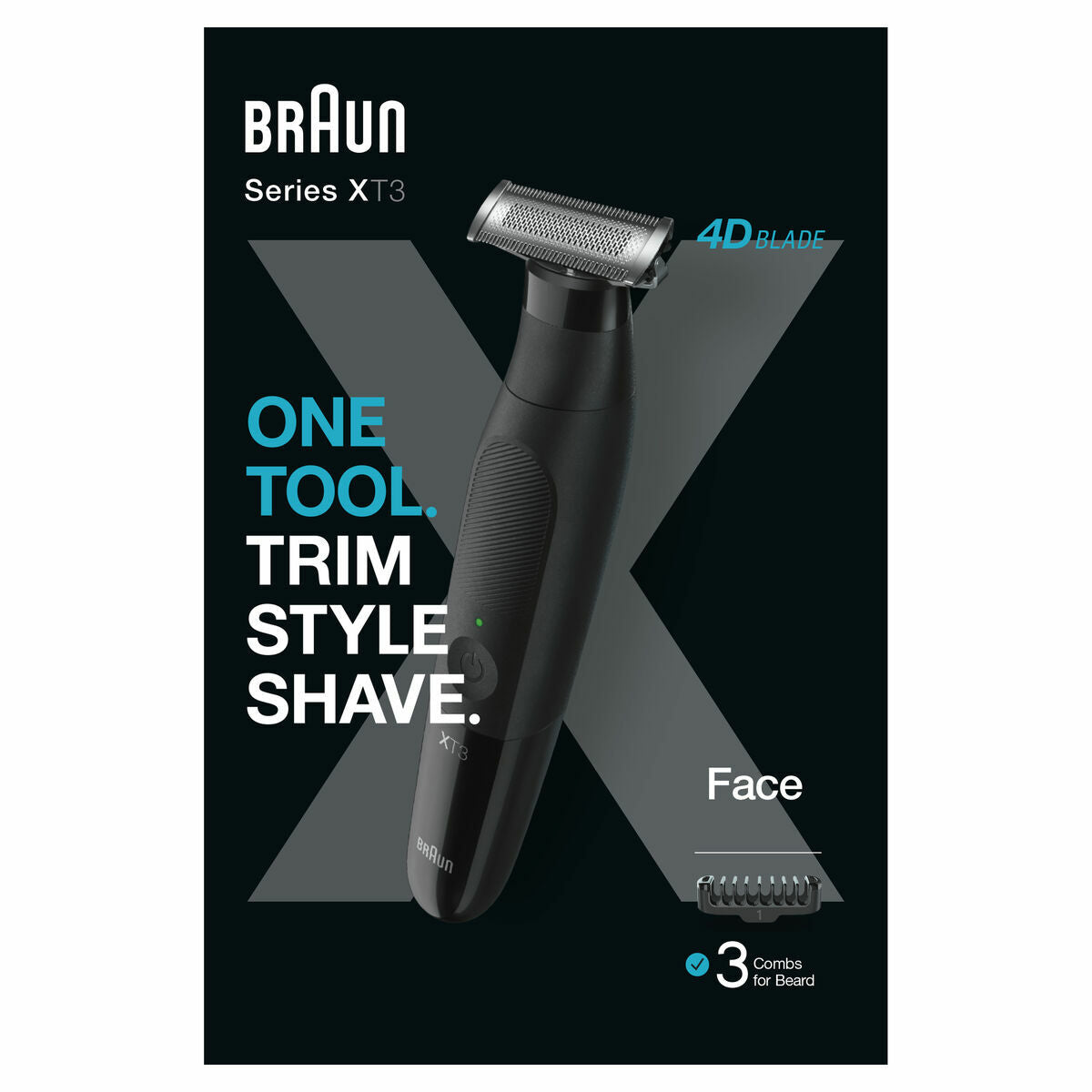 Hair clippers/Shaver Braun XT3100-3