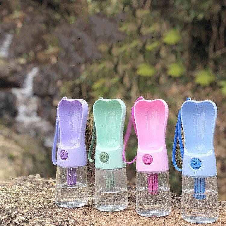 Pet Dog Cat Water Bottle Portable Feeder-3