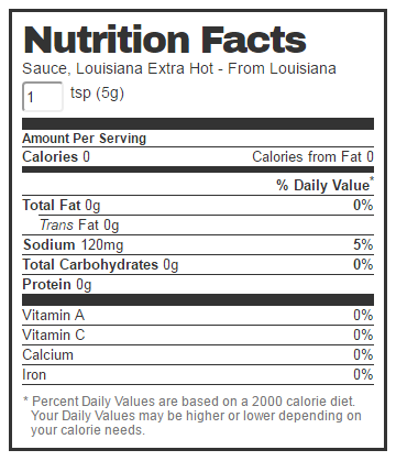 Crystal Sauces Crystal Sauce Extra Hot (12x6OZ )-1