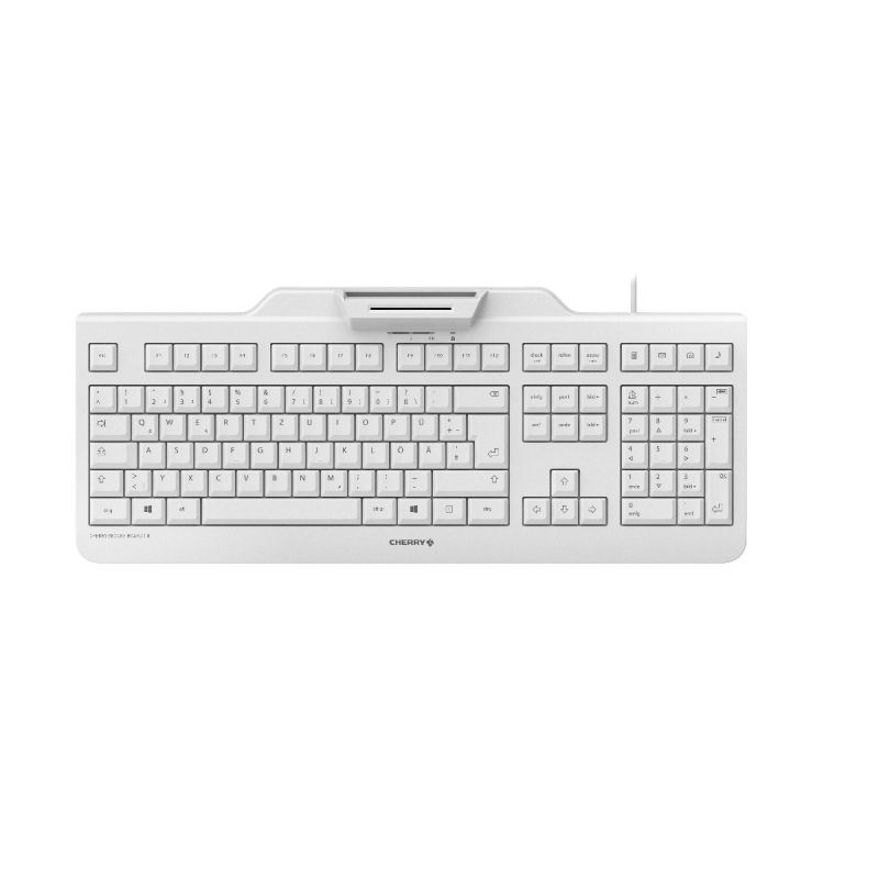 CHERRY JK-A0400EU-0 klawiatura Biuro USB QWERTZ US English Szary (JK-A0400EU-0)-0
