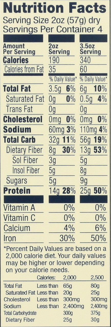 BANZA CHKPEA PSTA ROTINI ( 6 X 8 OZ )-1