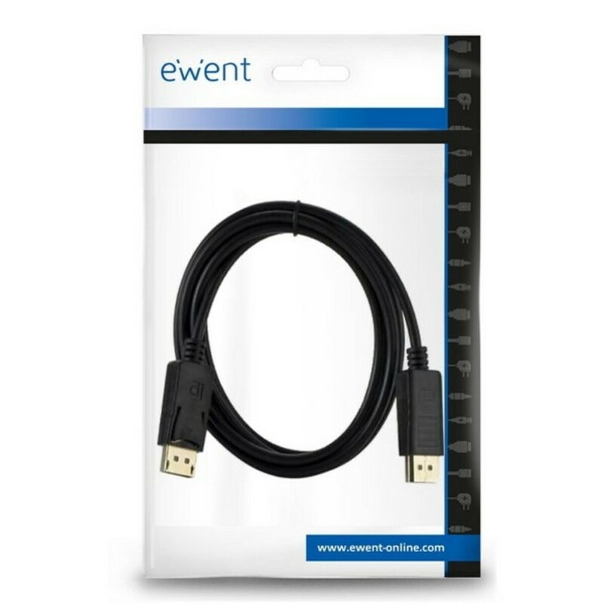 DisplayPort Cable Ewent Black-1