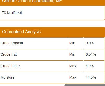 CALED SWT POT CHW DOGTRT ( 4 X 9.3 OZ )-1