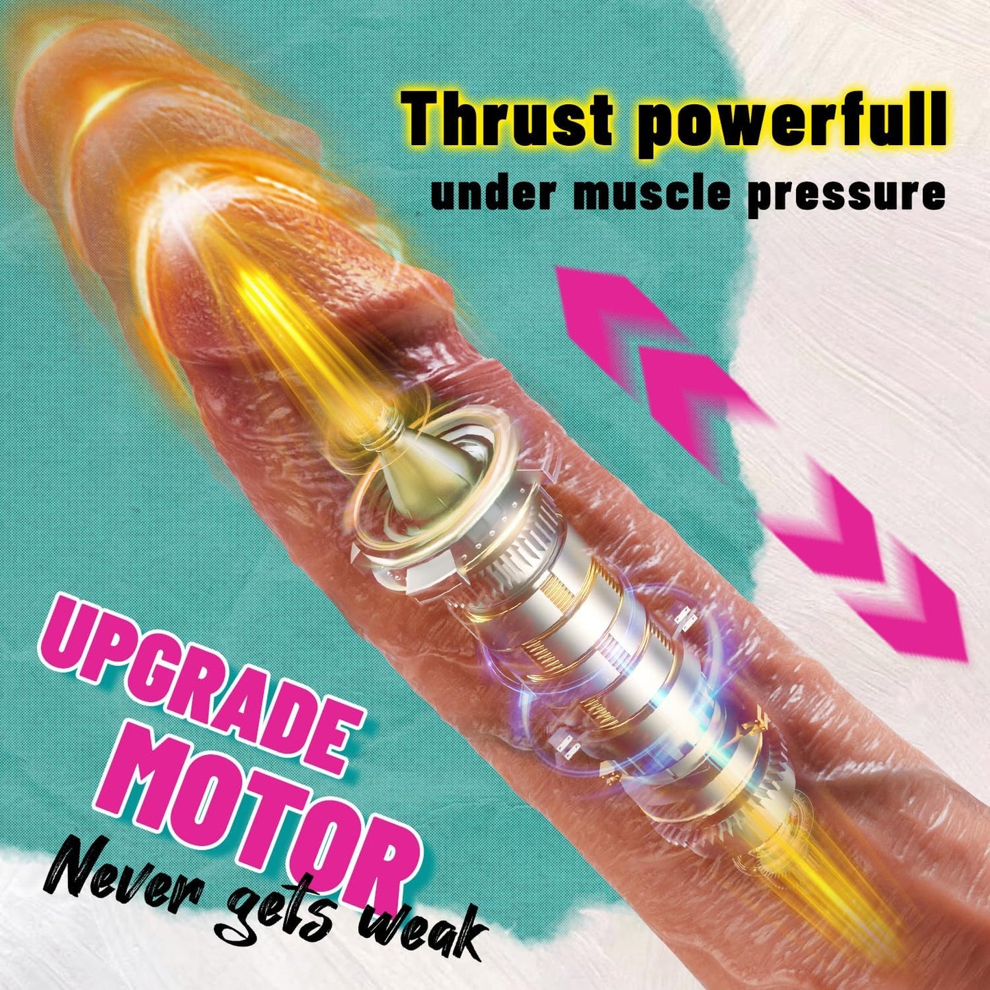 PrimeThrust 10.43" Long Thrusting Vibrating Dildo-1