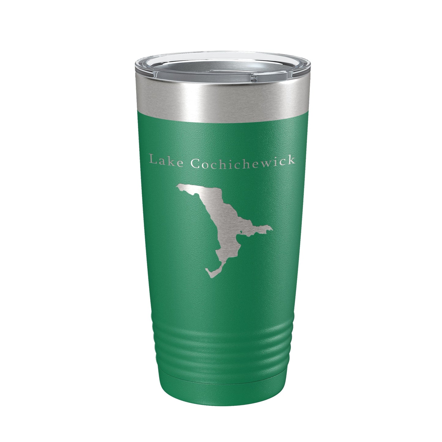 Lake Cochichewick Map Tumbler Travel Mug Insulated Laser Engraved Coffee Cup Massachusetts 20 oz-9