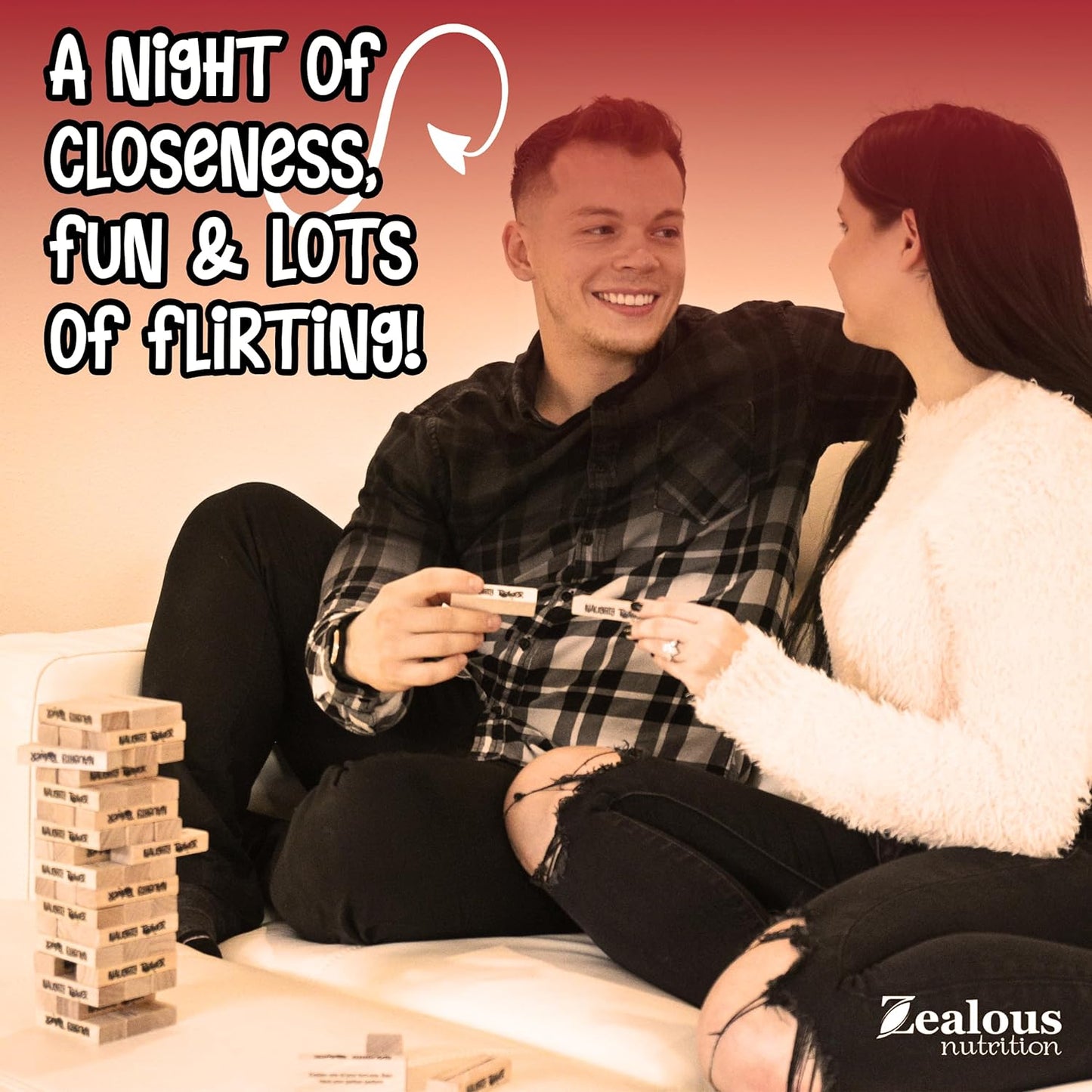 Exciting & Steamy Stacking Block Couples Game-3