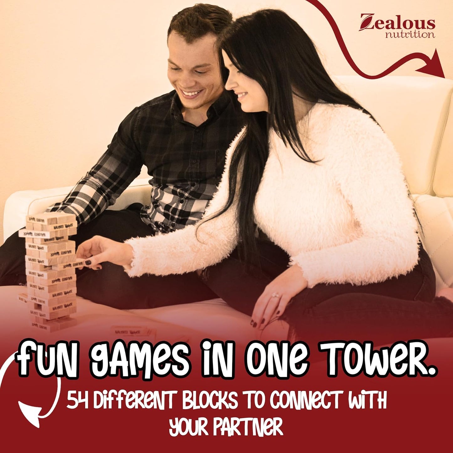 Exciting & Steamy Stacking Block Couples Game-1