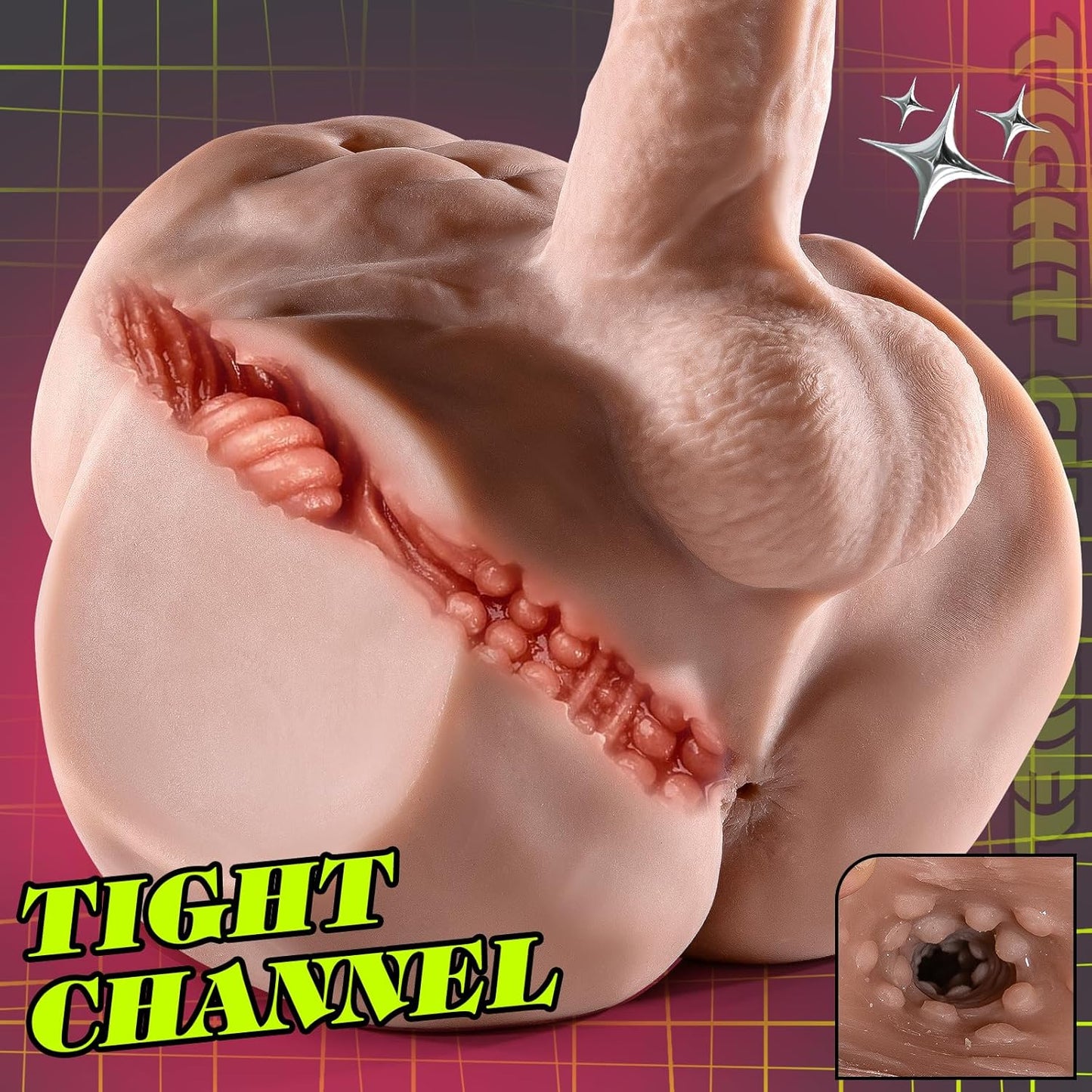 LustTitan Male Thick Dildo Sex Doll-3