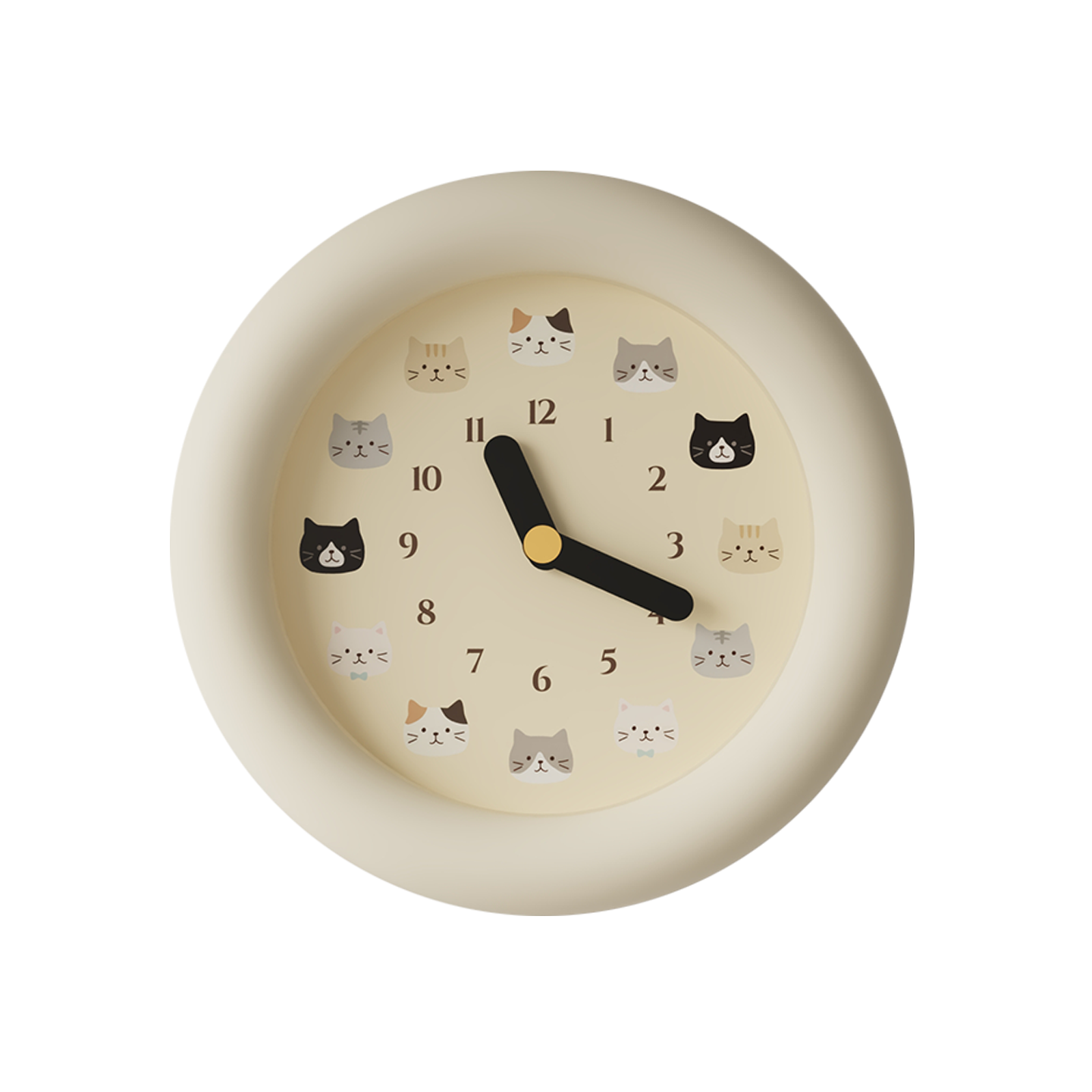 Cute Cat Wall Clock-5