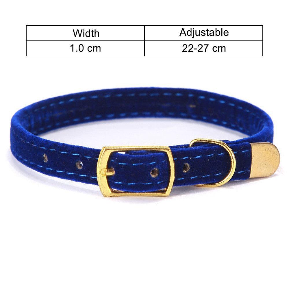 Luxurious Flocked Cat Collar: The Ultimate Pet Accessory For Style And Comfort-6